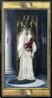 女教皇のカード