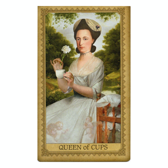 エンジェルズタロット『カップのクイーン（queen of cups）』